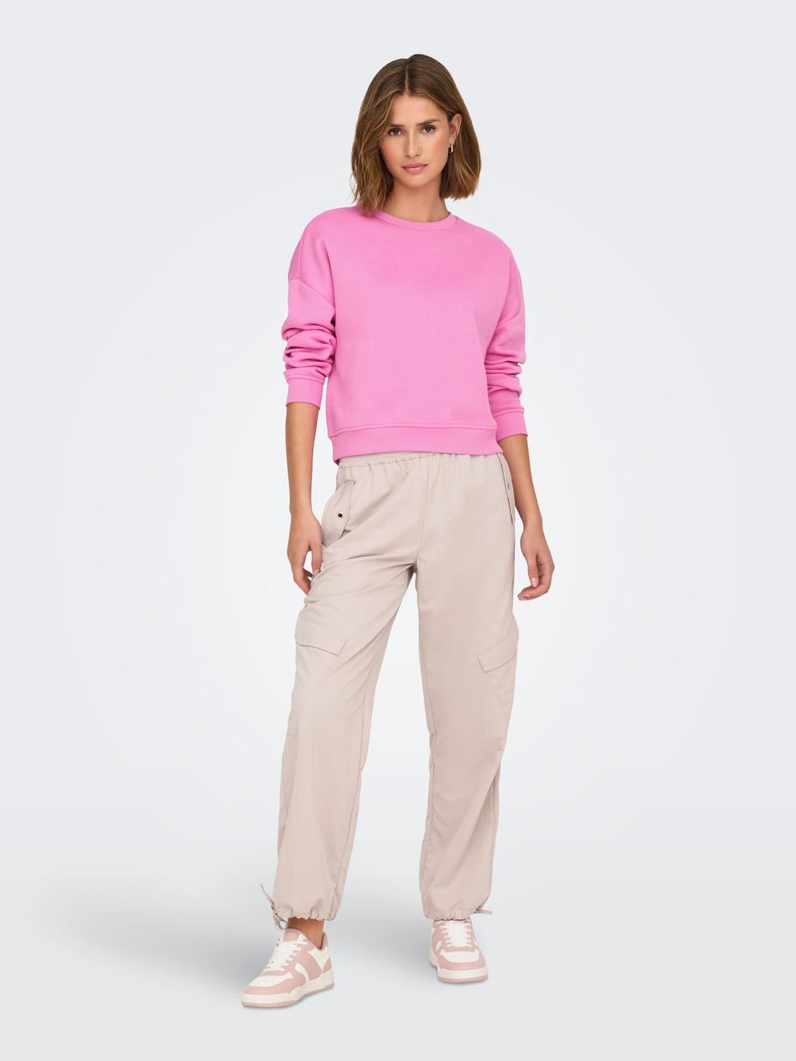 ONLSWEAT Sweatshirt Fuchsia Pink