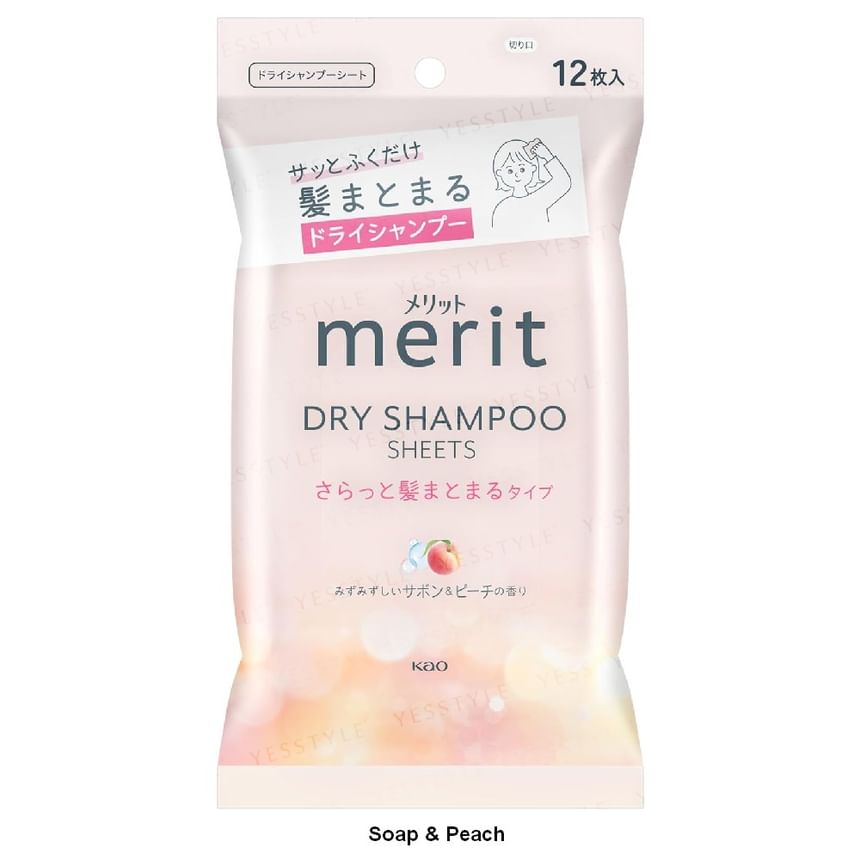 Kao - Merit Day+ Droogshampoo Sheets