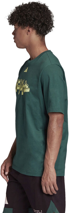 adidas adidas Athletics Pack Language T-shirt Grøn