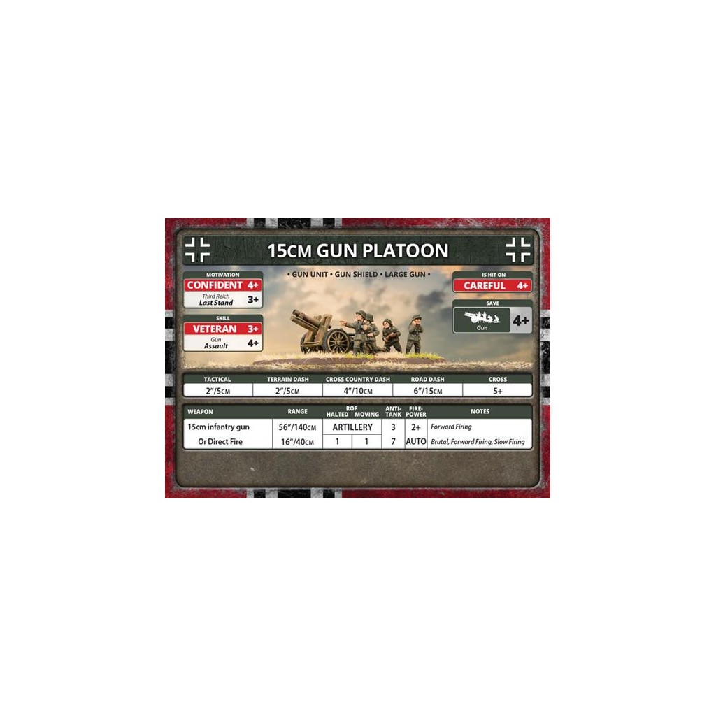 Flames of War - 15cm Infantry Gun Platoon