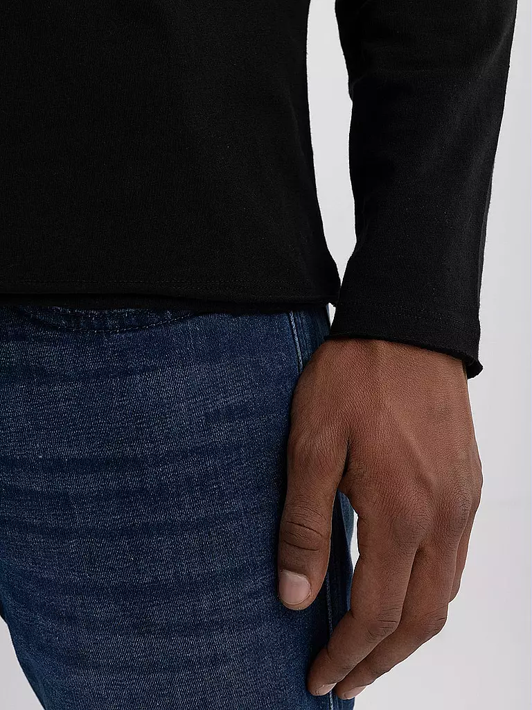 REPLAY Langarmshirt schwarz