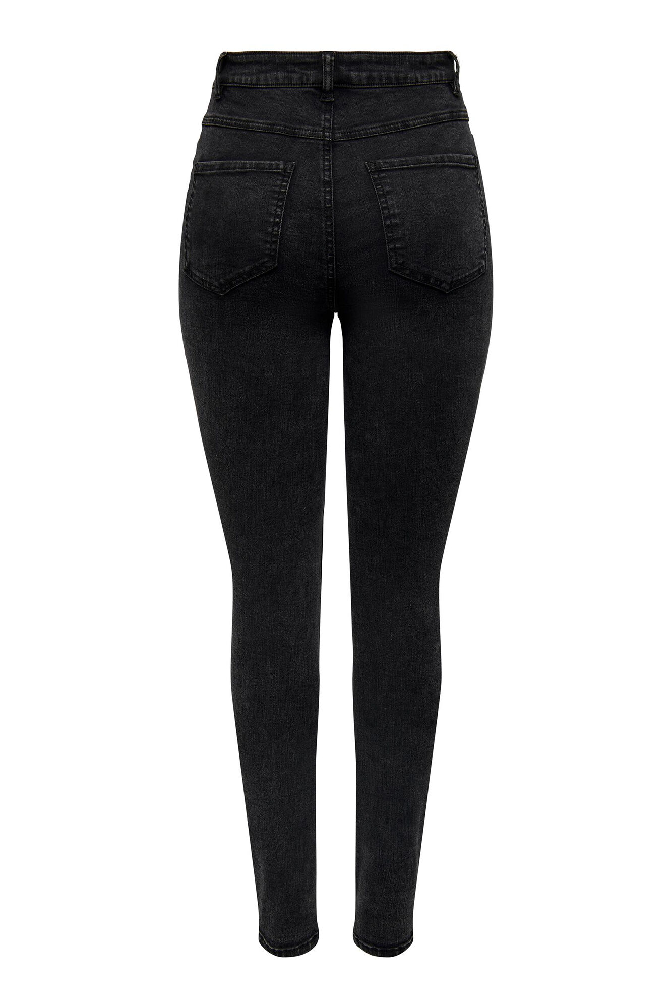 Calça jeans skinny de cintura alta