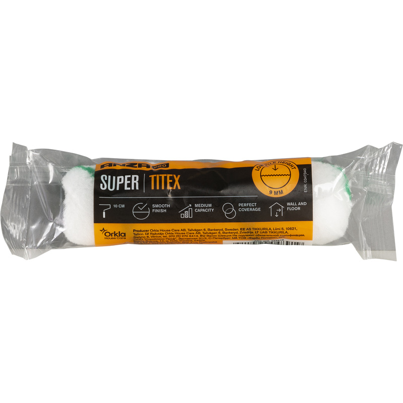 Anza Pro Titex verfroller universeel acryl 10cm