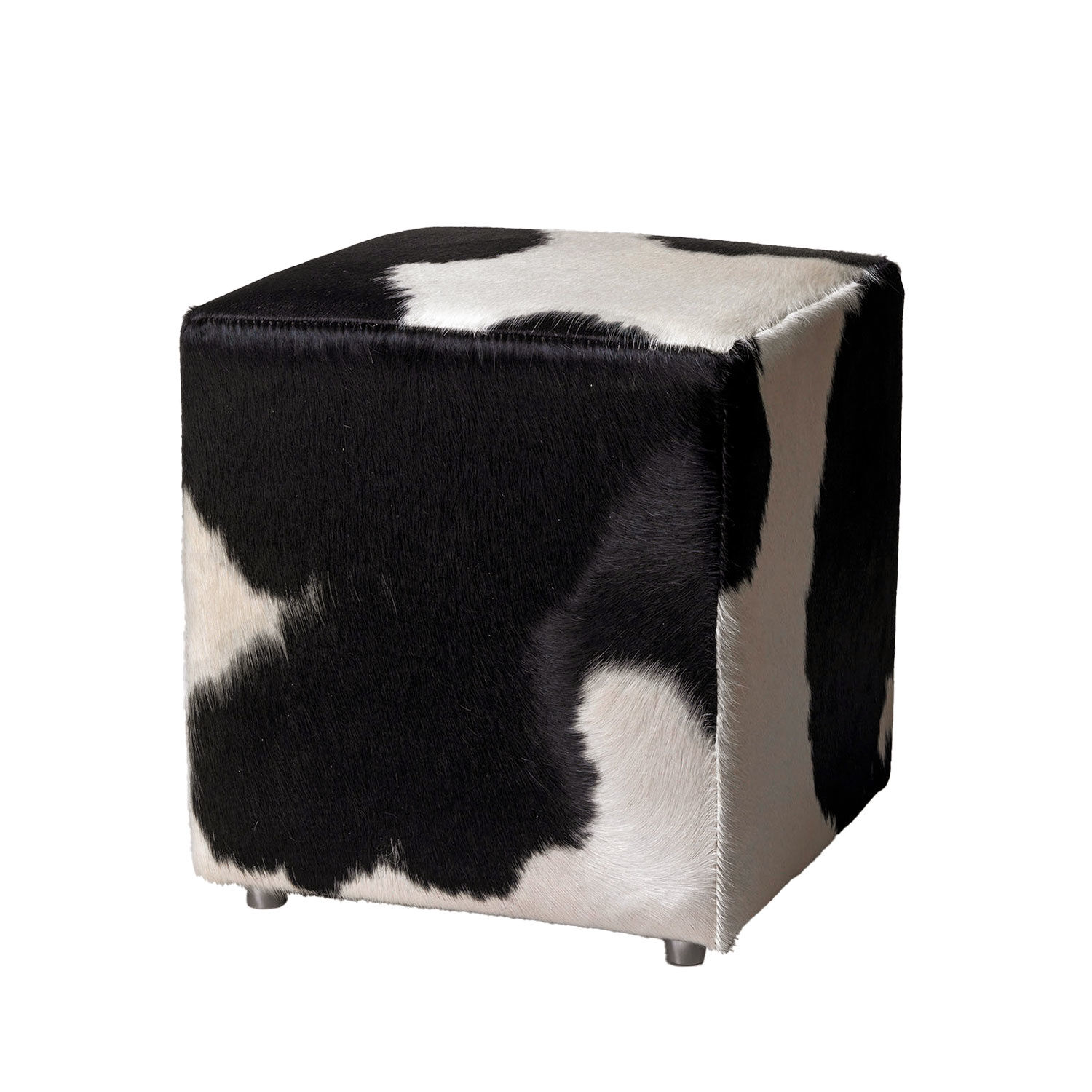 Kuhfell-Hocker