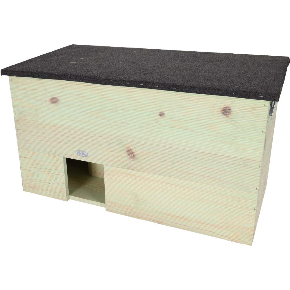 Maison pour hérisson en pin xl