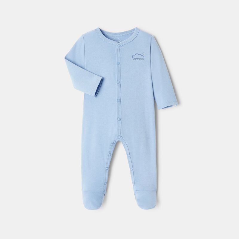 Dors-bien en coton bio bleu naissance Absorba Bleu
