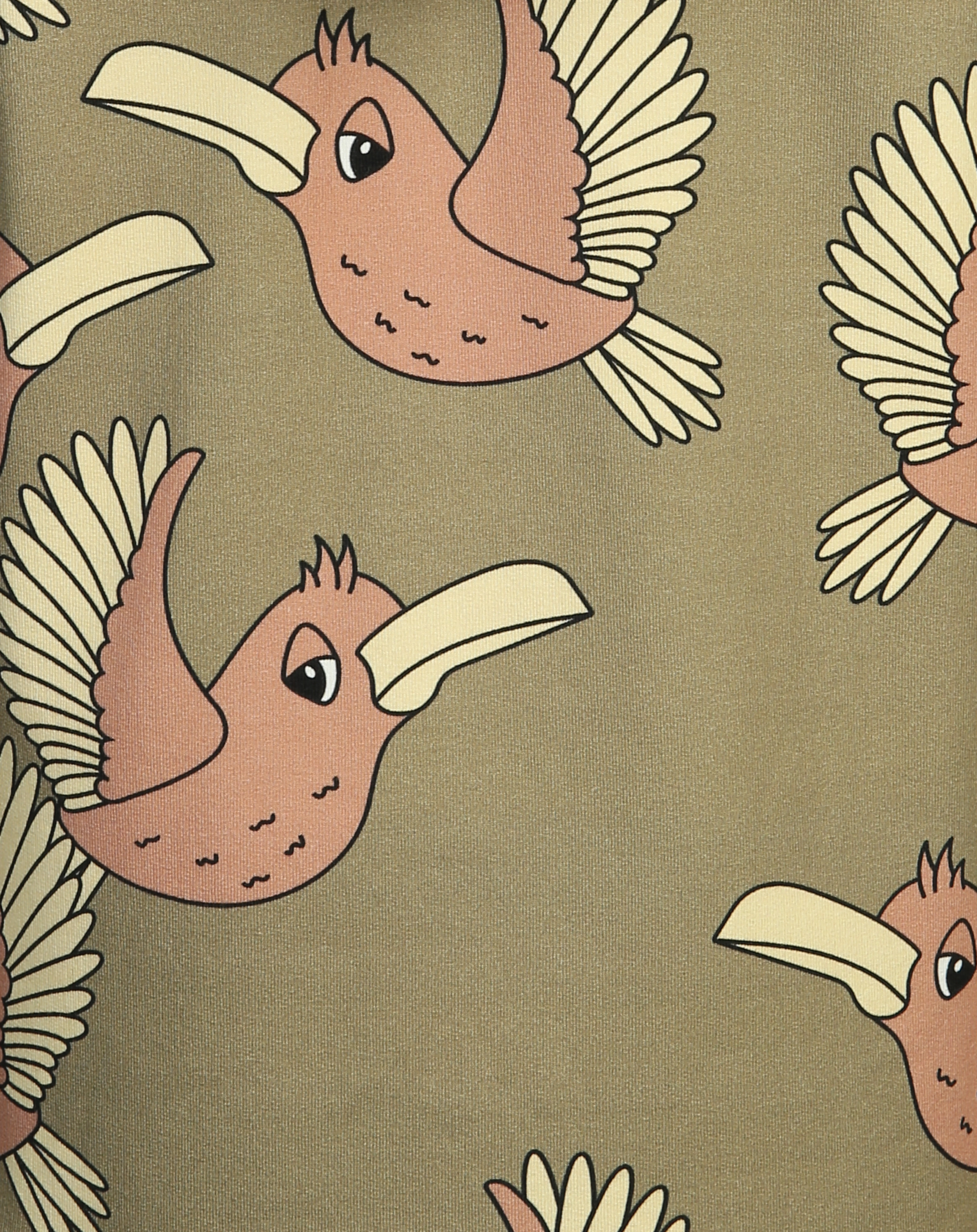 Kapuzen-Sweatjacke BIRDIE in khaki