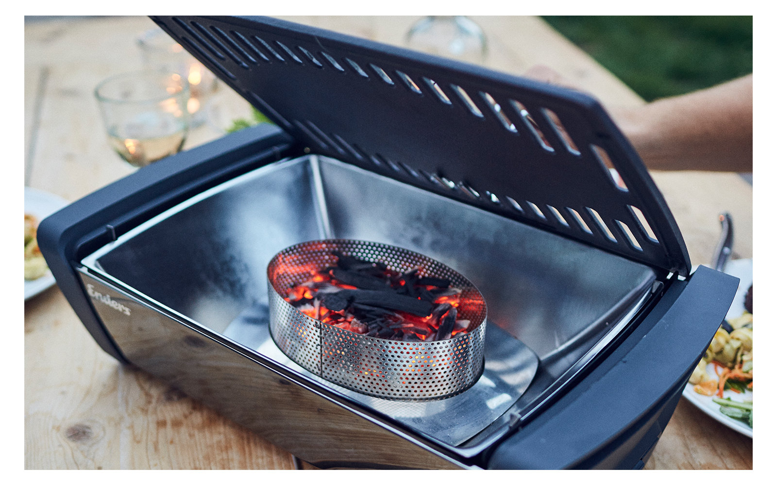 Enders Holzkohle-Tischgrill Aurora
