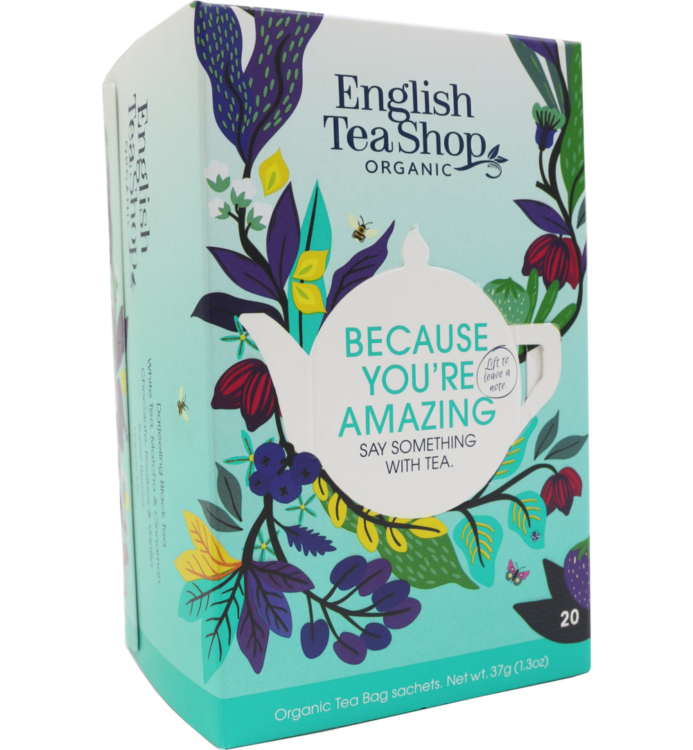English Tea Shop Because you’re amazing bio (20 zakjes)