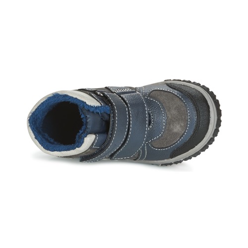 Kickers - SITROUILLE - Gris foncé / Bleu