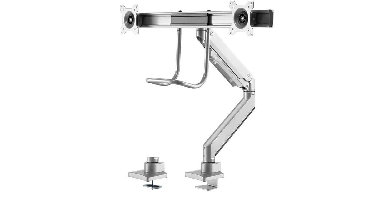 NeomountsNM-D775DXSILVER monitorarm  (Zilver)