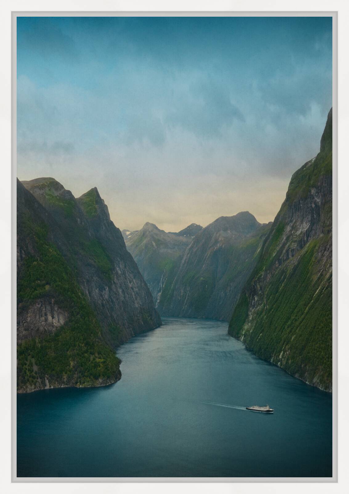 Floating World Fjord by Christian Schmidt - Limited Edition. Edition of: 150. Signed.