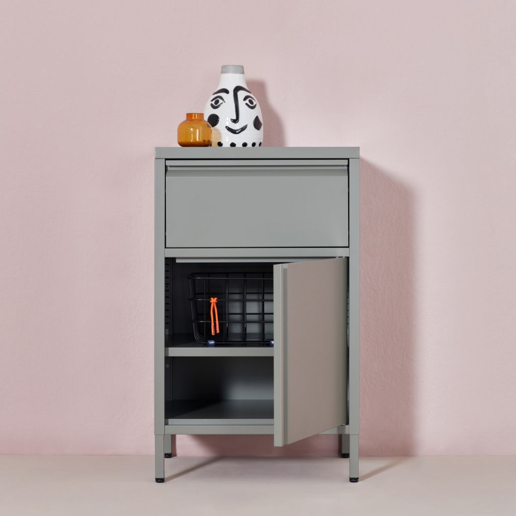 Nachtkastje Bon Bon Buddy moss grey