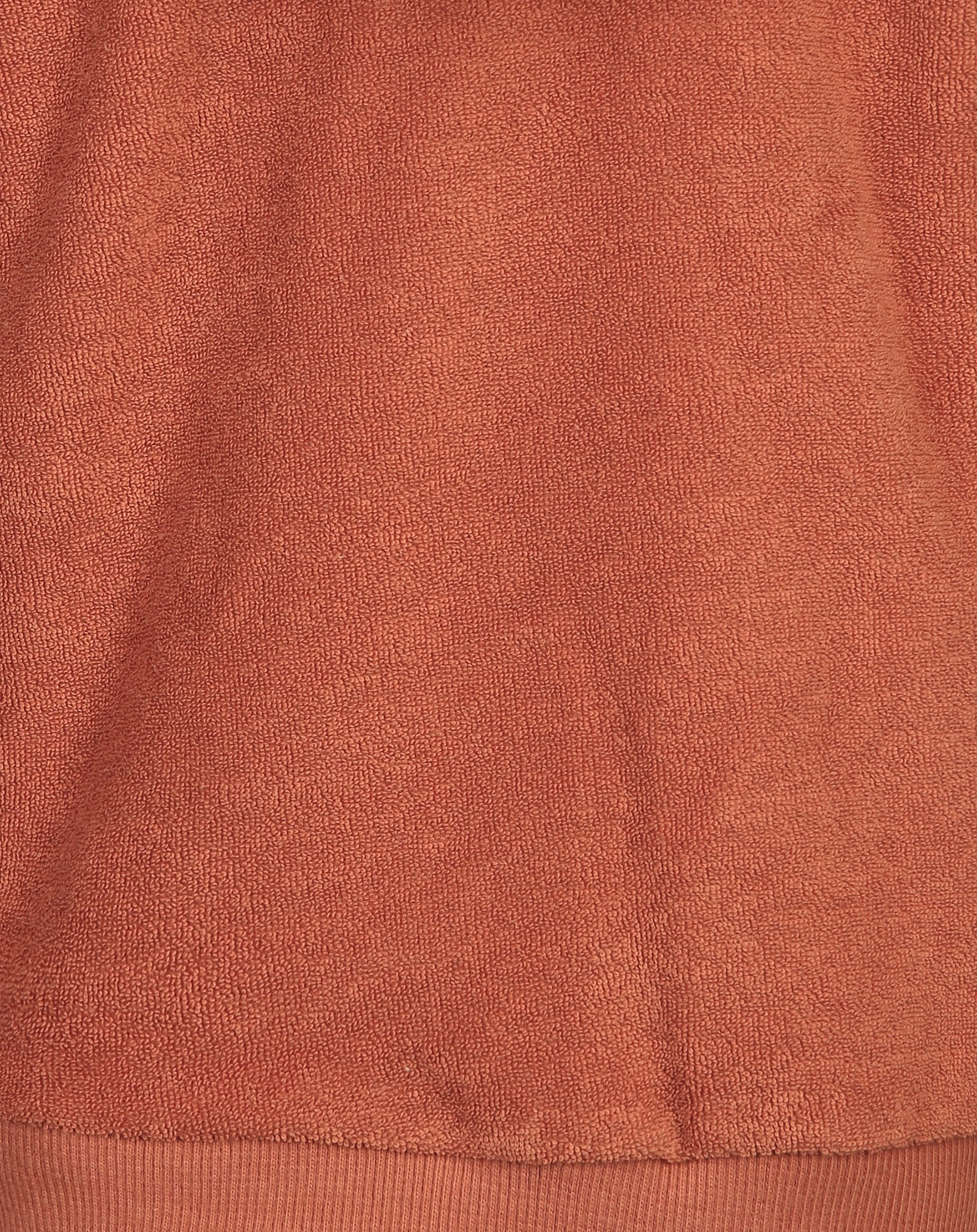 Frottee Kapuzenjacke TERRY in rust