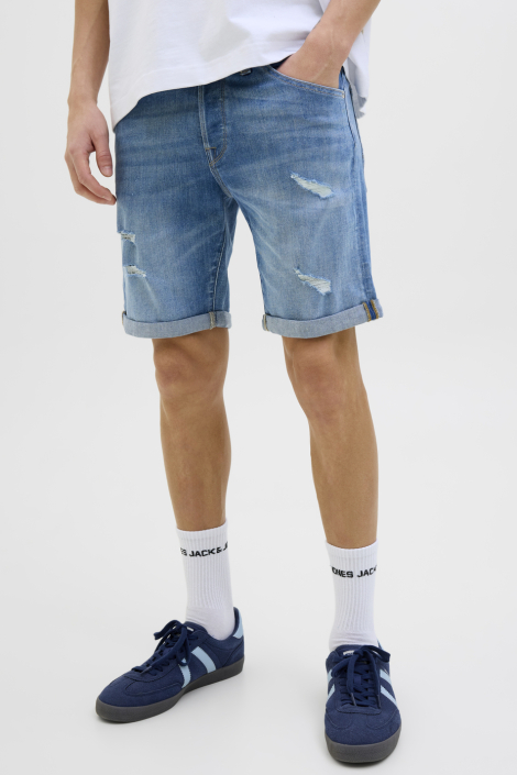 Jack & Jones blauwe heren korte broek
