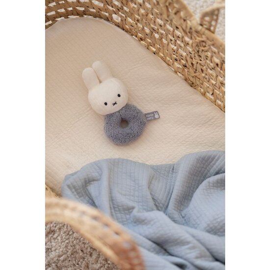 Hochet Miffy Fluffy   Bleu        de               Miffy