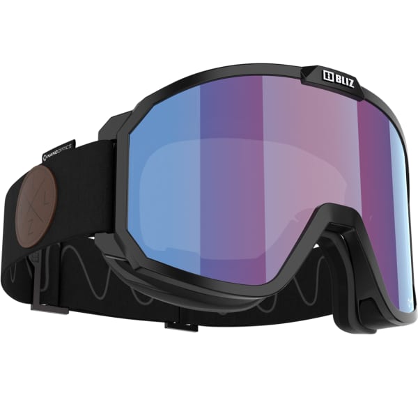 Masque de ski BLIZ RAVE MATTE BLACK W WHITE LOGO / VIOLET W BLUE MULTI