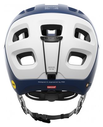 Casque Poc Tectal Race MIPS Bleu / Blanc