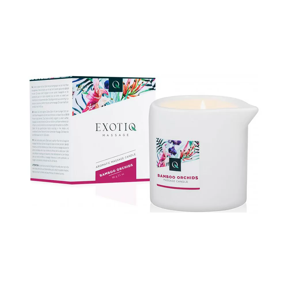 Exotiq Massage Candle Bamboe Orchideeën - 60 g.