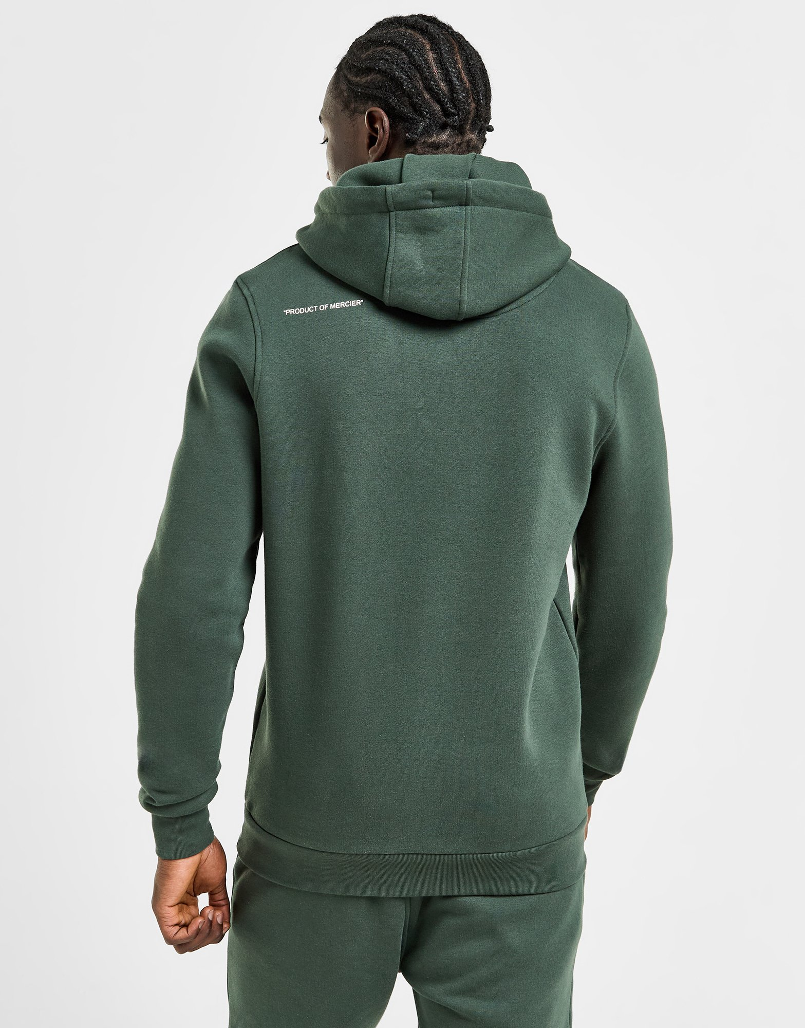 MERCIER Sweat à capuche Mono Badge Homme