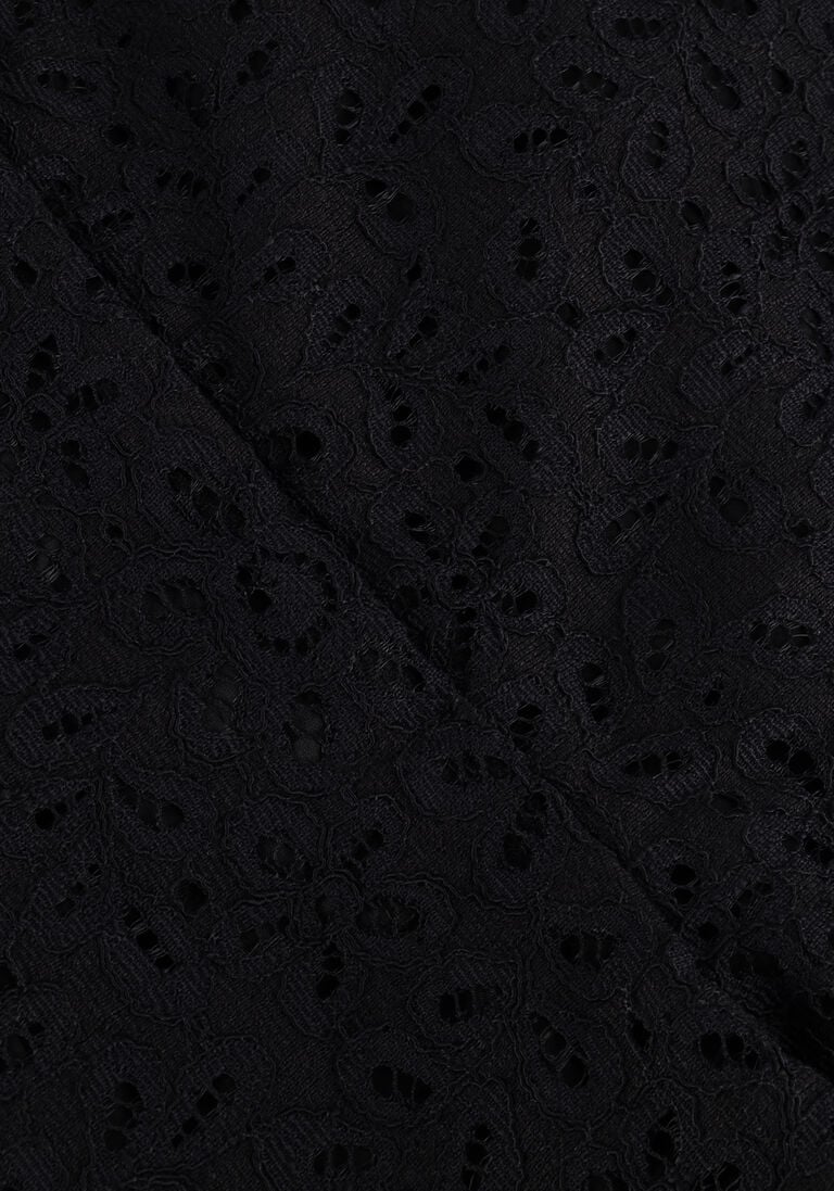 SELECTED FEMME zwarte selected femme flared broek slfkarola hw flared lace pant