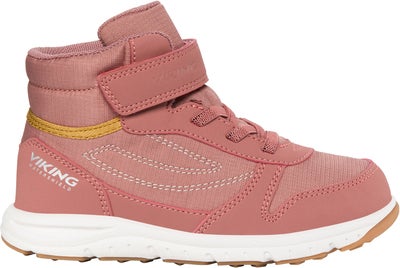 Viking Hovet Mid 1V WP Sneakers, Pink