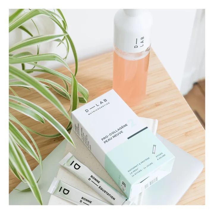 D-LAB NUTRICOSMETICS Poudre Pro-Collagène Peau Neuve - 14 sticks