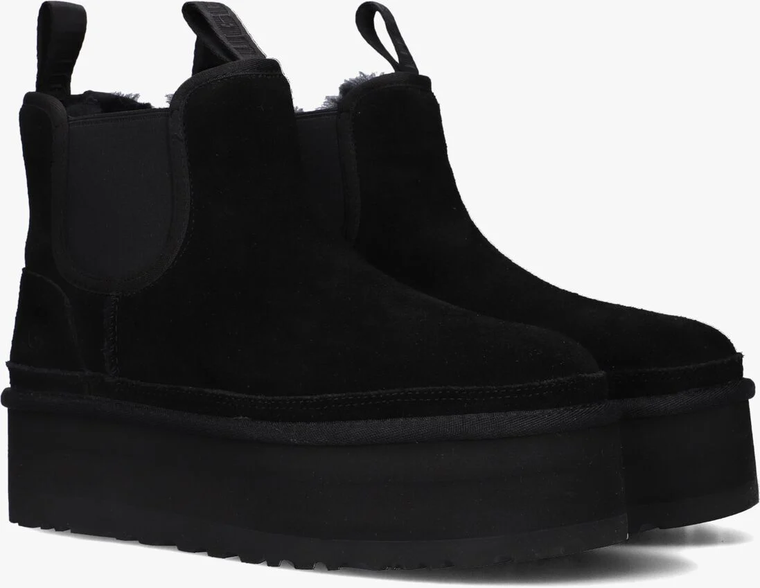 UGG zwarte ugg chelsea boots w neumel platform chelsea