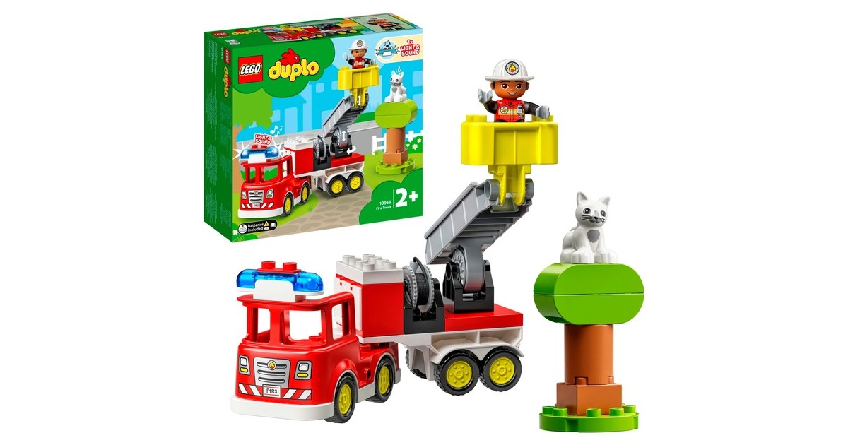 LEGODUPLO - Brandweerwagen Constructiespeelgoed  (10969)