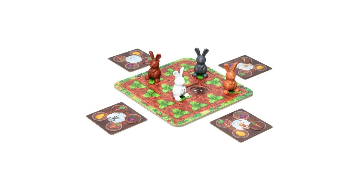 SmartGamesGrabbit Bordspel  (Nederlands, 2-4 spelers, 10 minuten, Vanaf 4 jaar)