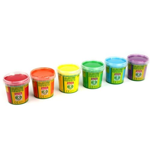 Ökonorm eco vingerverf 6 kleuren - eenhoorn