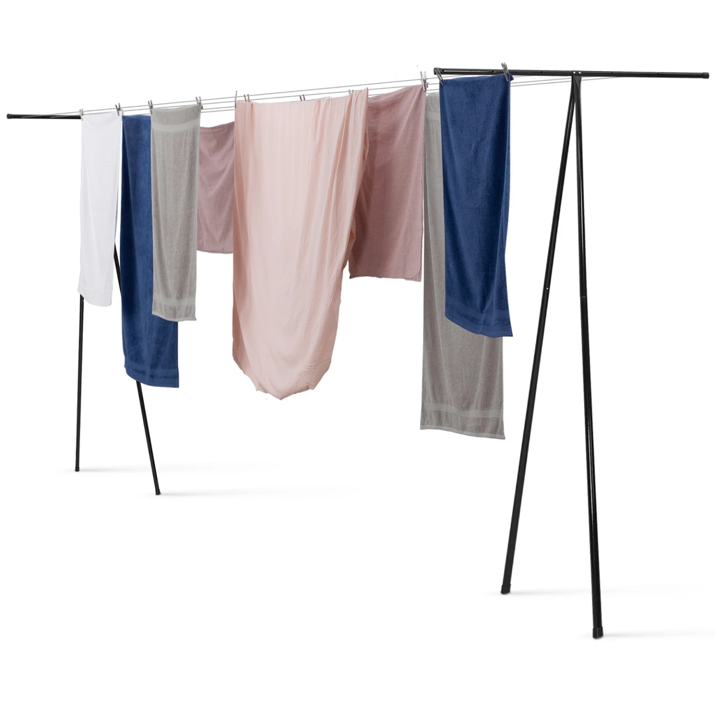 Etendoir à linge extérieur capacité 35M en métal
