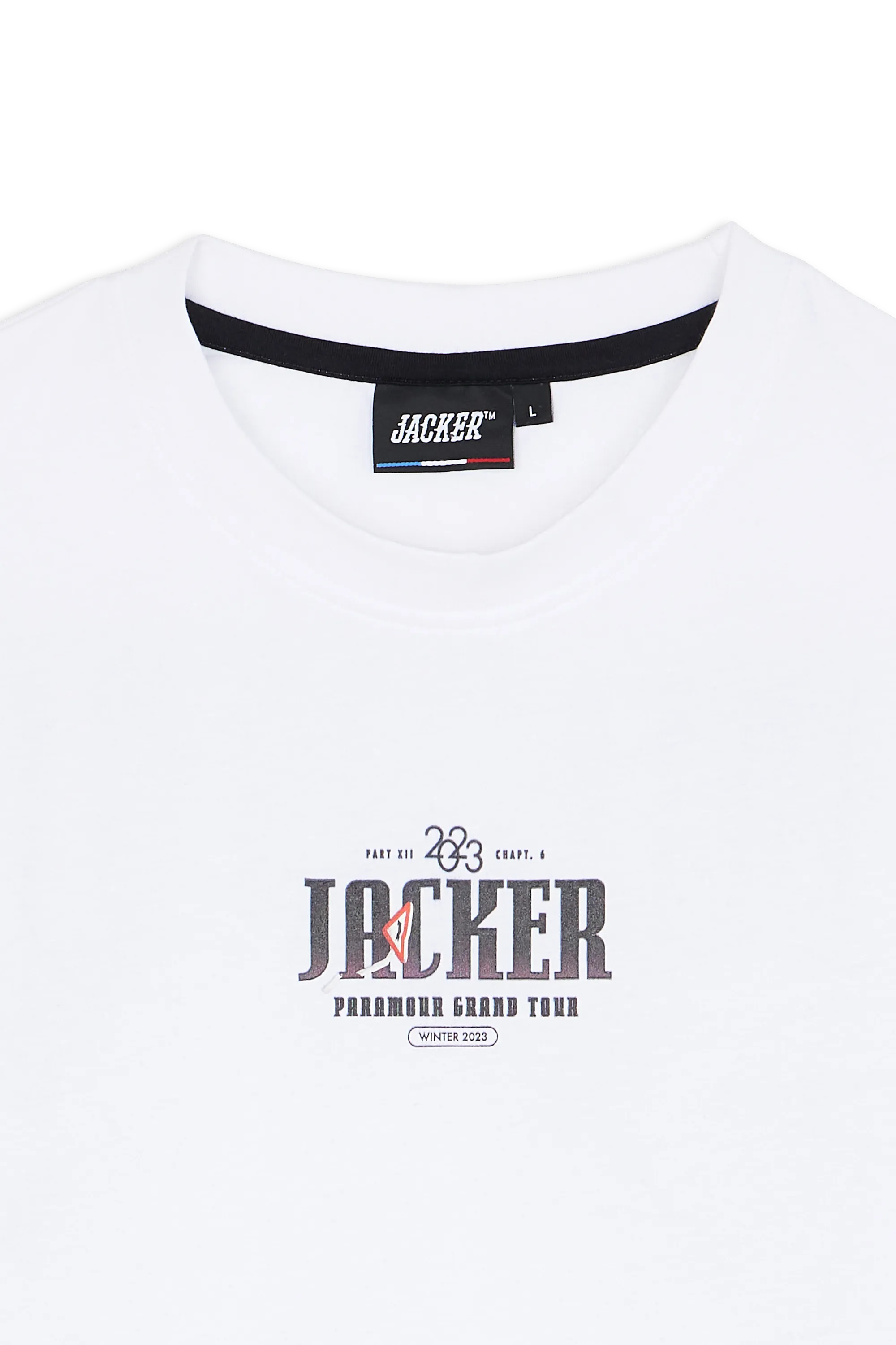 JACKER T-shirt Grand Tour Blanc