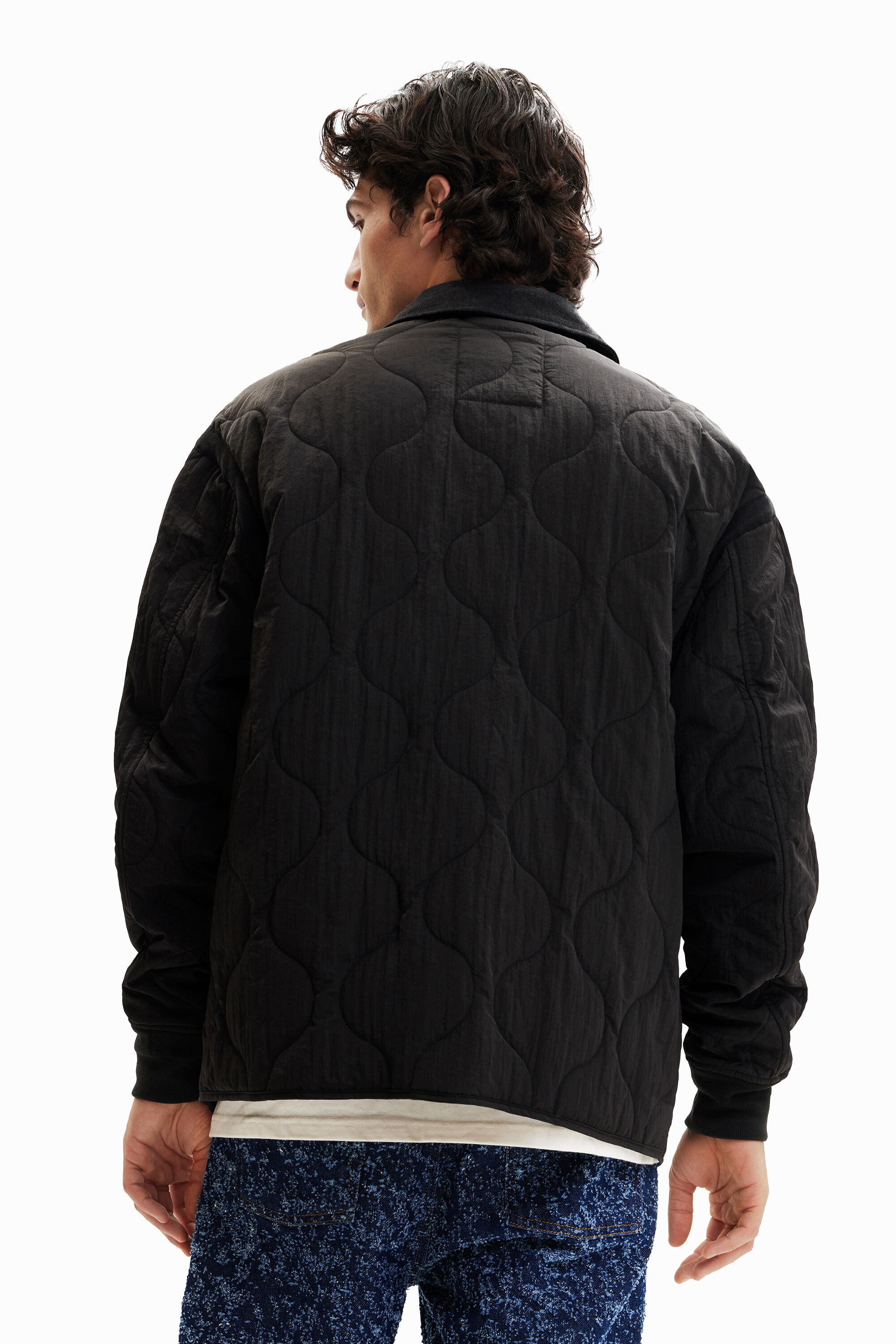 Surchemise matelassée patchwork
