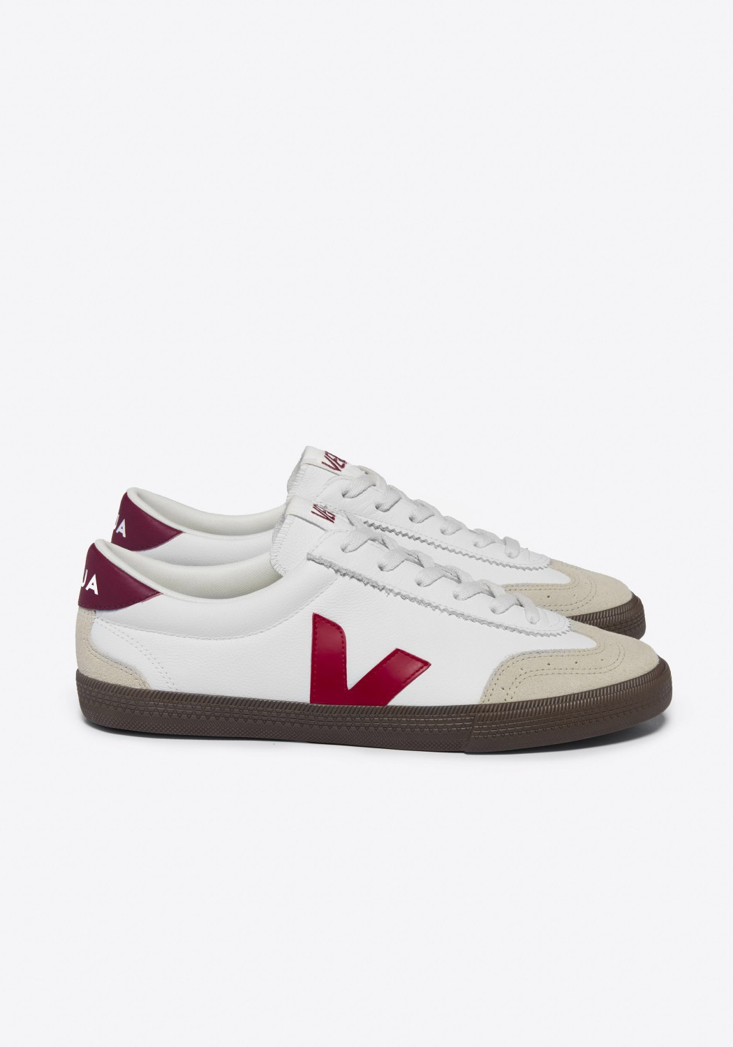 Veja Sneaker Volley O.T. Leather White Pekin Bark