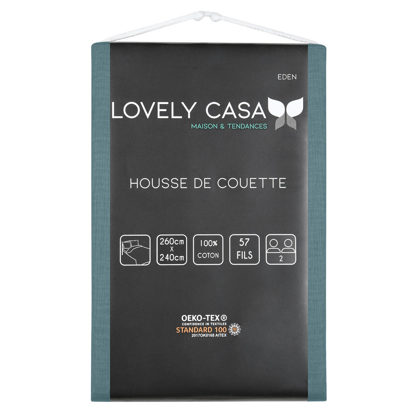 Stof Housse de couette Eden eucalyptus