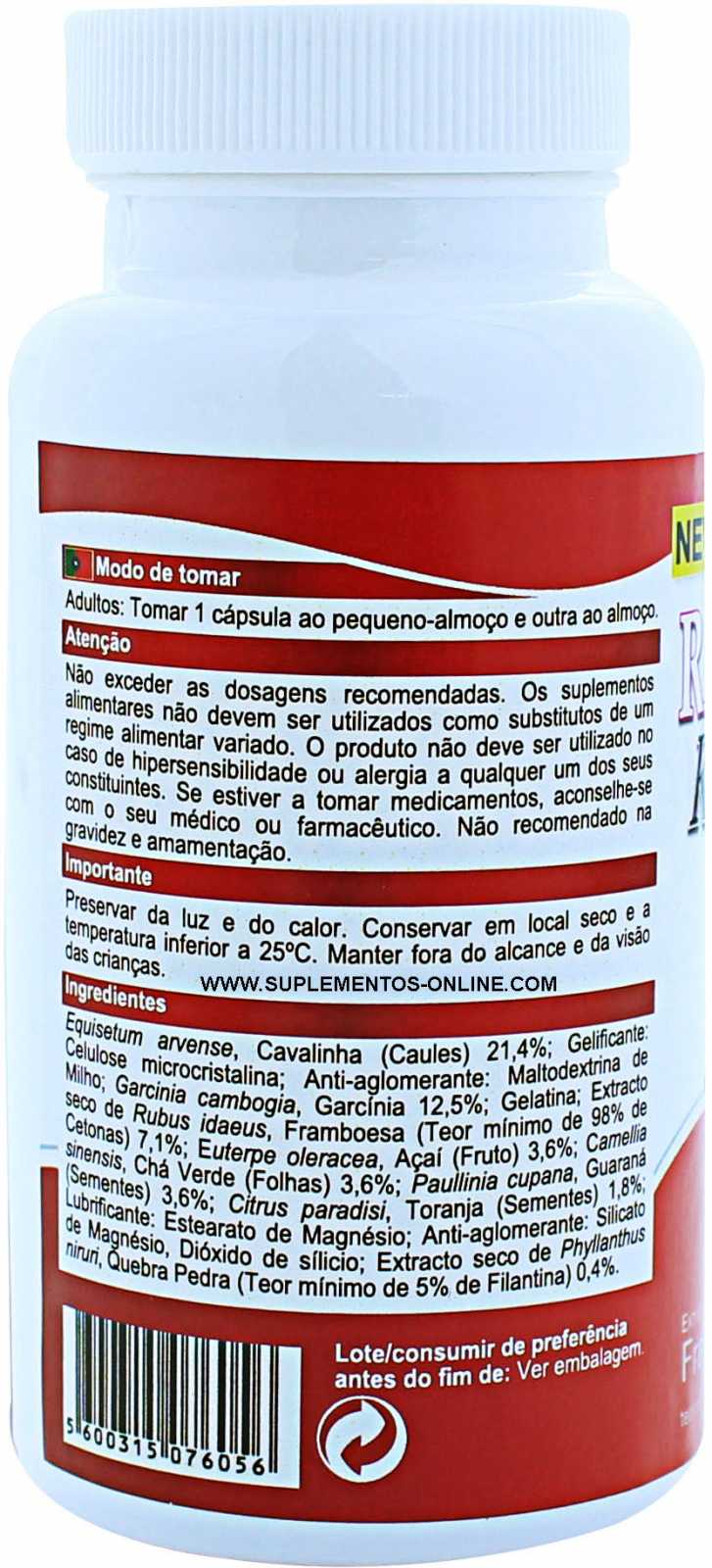 Pharmonate Raspberry Ketone Plus 60 cápsulas + 60 cápsulas