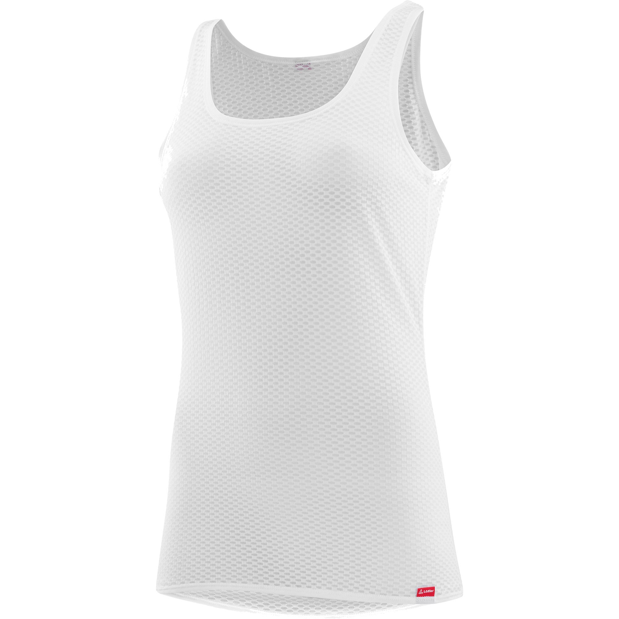 Löffler Singlet Grid Transtex® Top Damen weiß