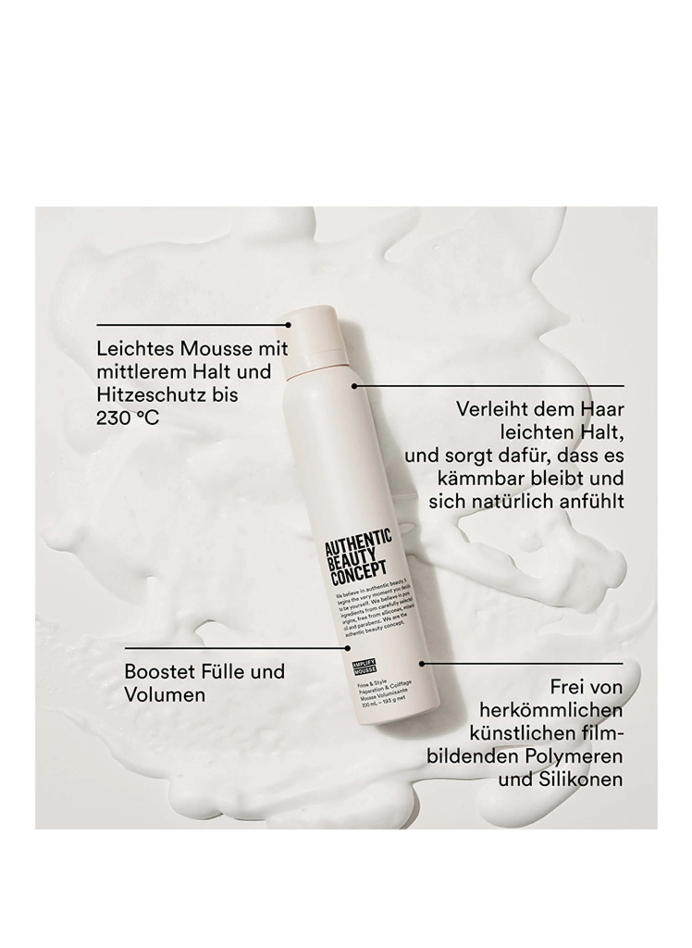 AUTHENTIC BEAUTY CONCEPT AMPLIFY MOUSSE