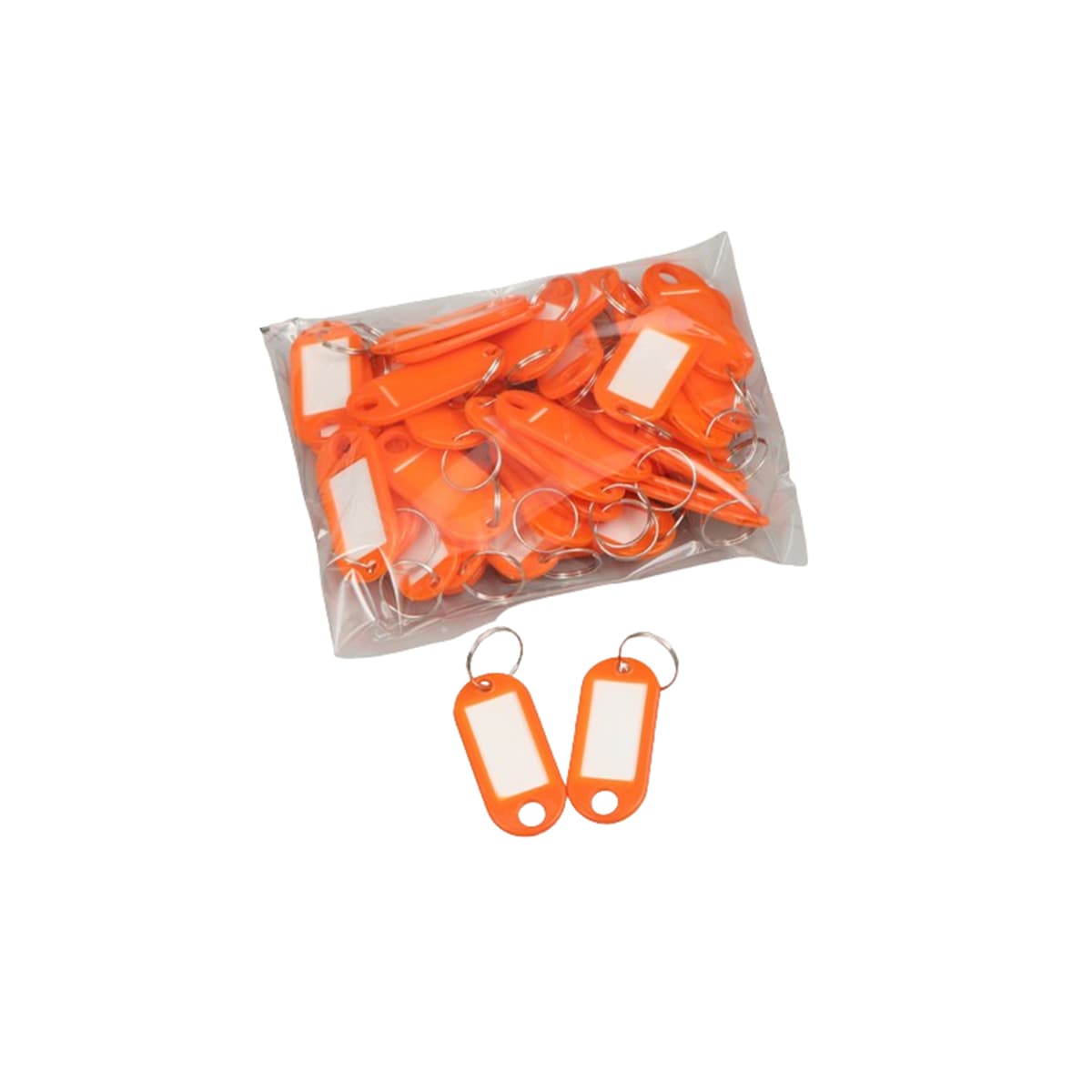 Multifunksjonell nøkkelring (50 pakke) Oransje