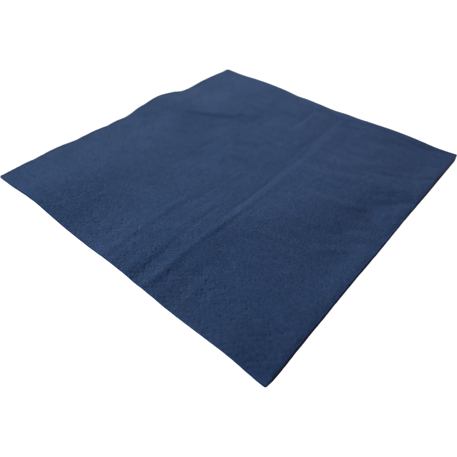 Servet, 1/4 vouw, 2-laags, 33x33cm, cellulose, blauw