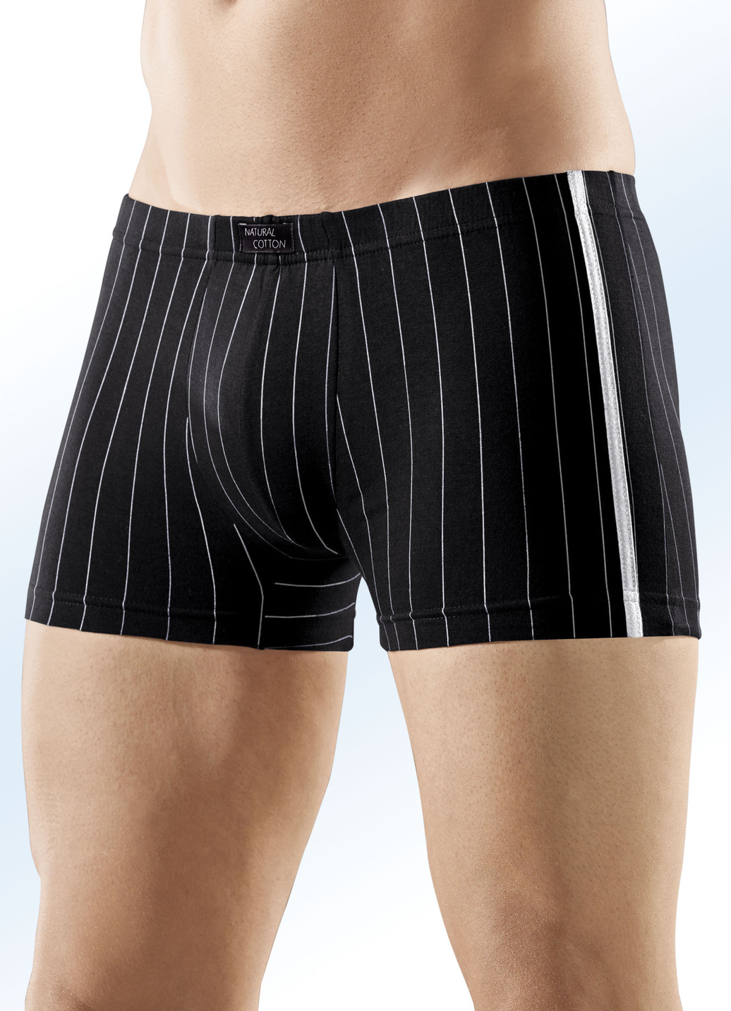 Viererpack Pants, gestreift