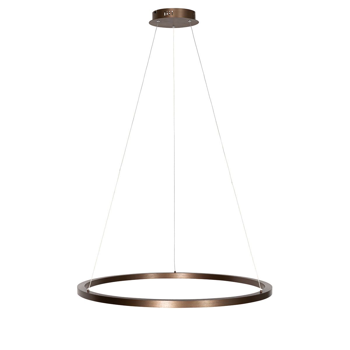 Hanglamp brons 80 cm incl. LED 3-staps dimbaar - Girello