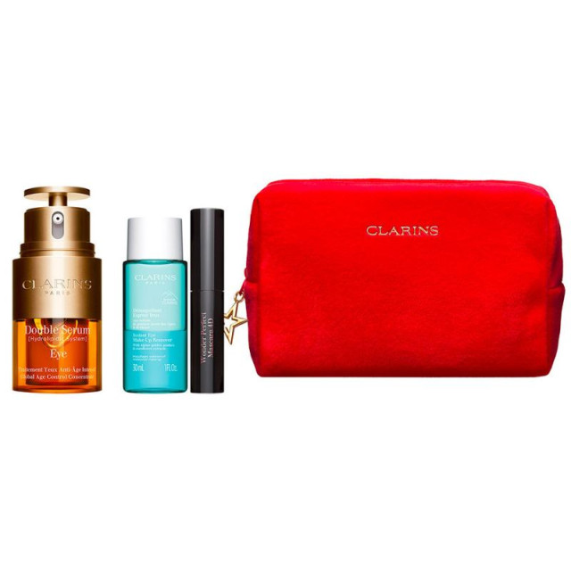 Double Sérum Eye coffret soin visage CLARINS