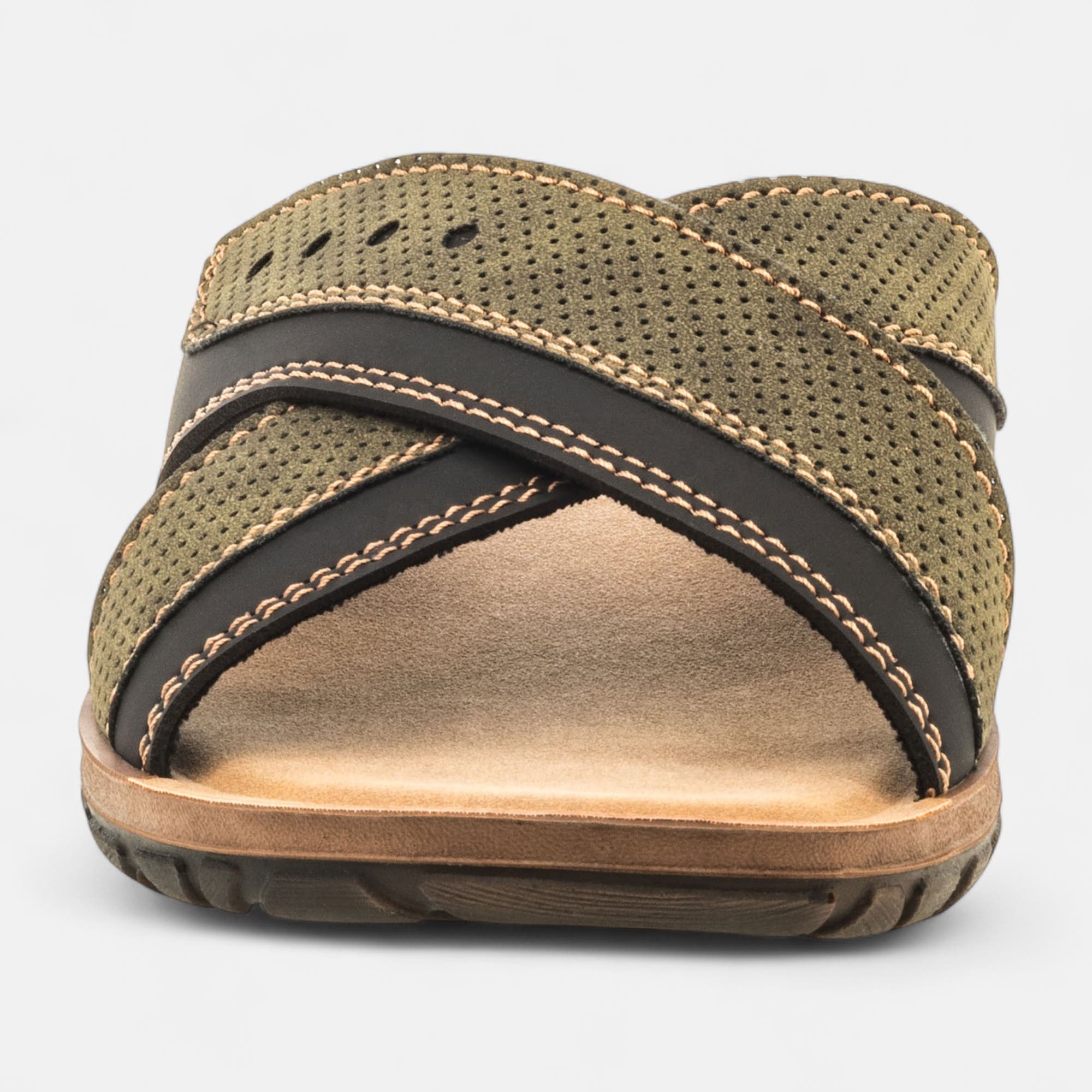Mules Homme kaki