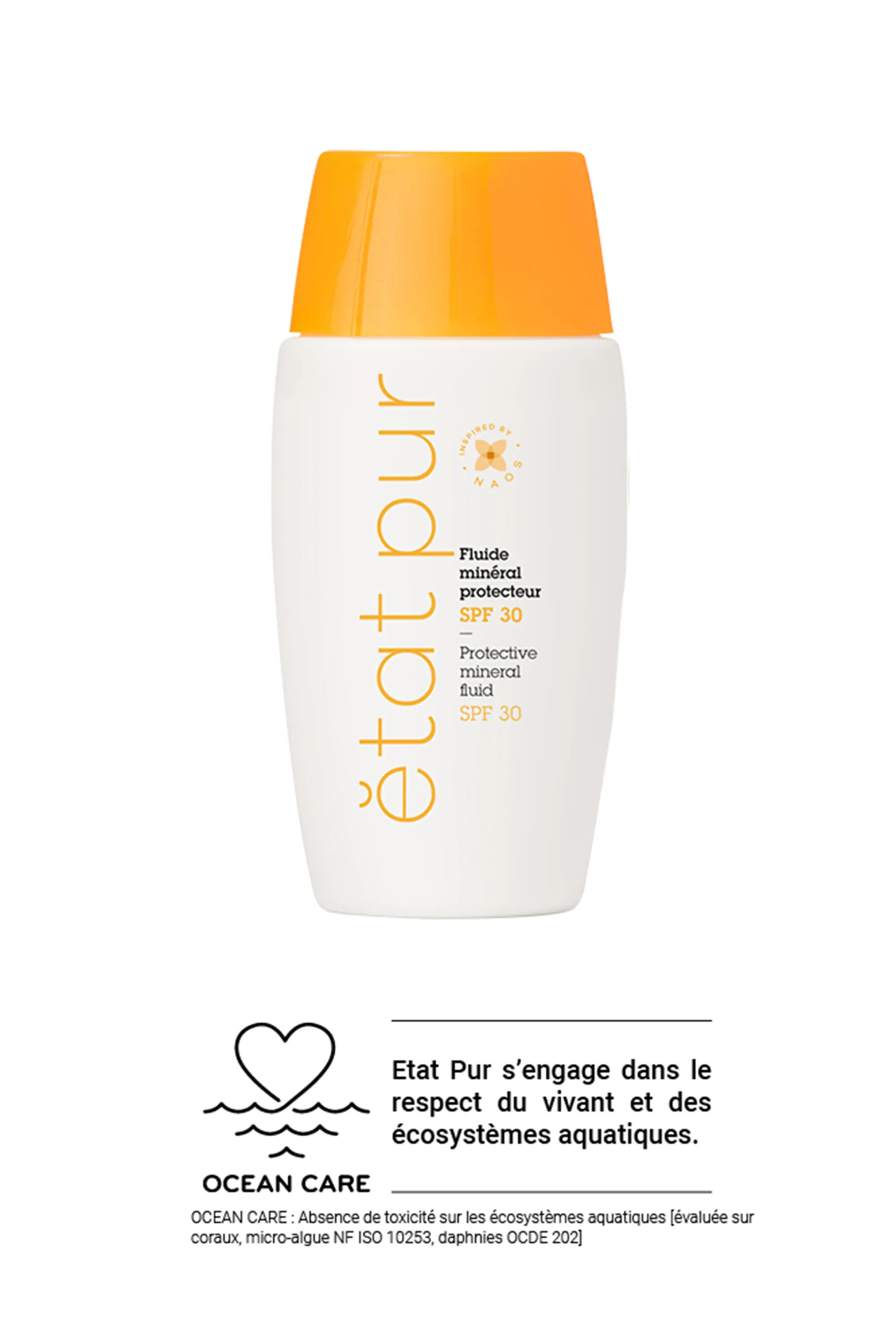 Etat Pur Fluide minéral protecteur visage SPF 50+-40 ml