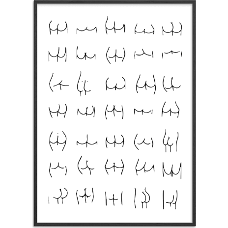 Butts nr. 1 - 70x100 cm