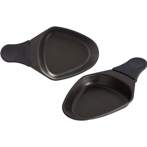 Lot 2 coupelles ovales pour raclettes Tefal