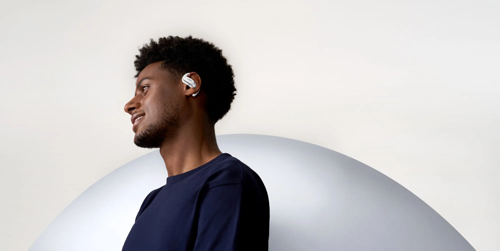 Shokz OpenFit Air Blanc Écouteurs True Wireless