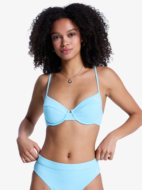 Roxy Palm Dreams UW Bra Haut de bikini à armatures Bleu Femme